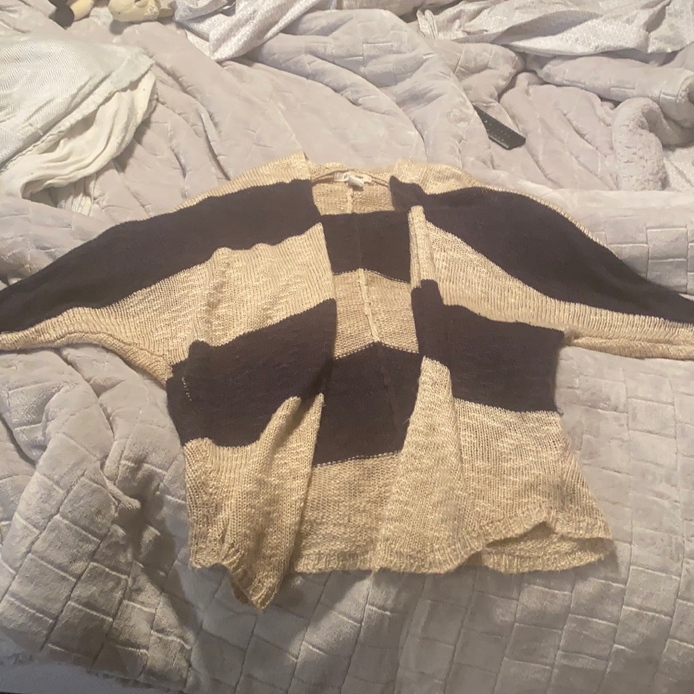 Cardigan striped